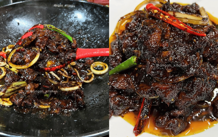 resipi daging masak kicap