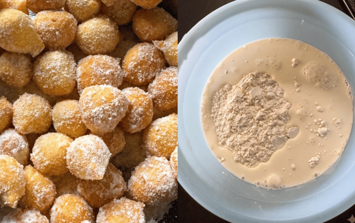 resipi donut ball