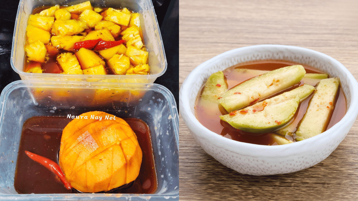 Resipi Jeruk Buah Homemade, Rasa Masam Manis Pedas Buat Lagi Nikmat Makan Sejuk-Sejuk!