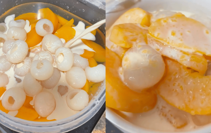 buah peach