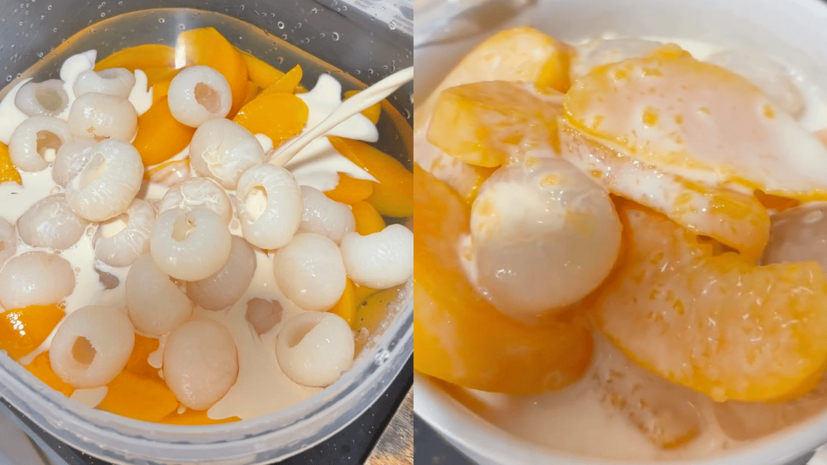 buah peach