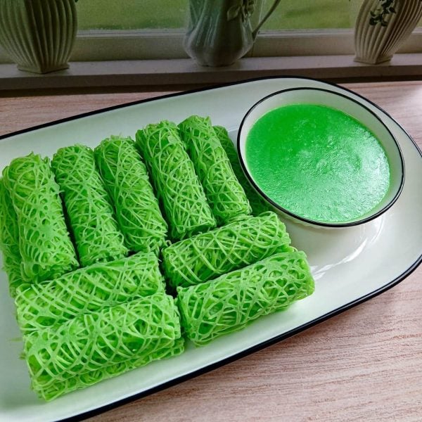 roti jala sos pandan