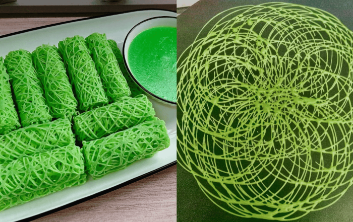 roti jala sos pandan