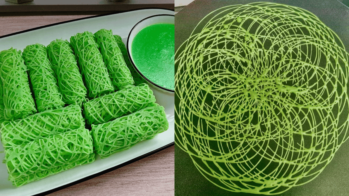 roti jala sos pandan