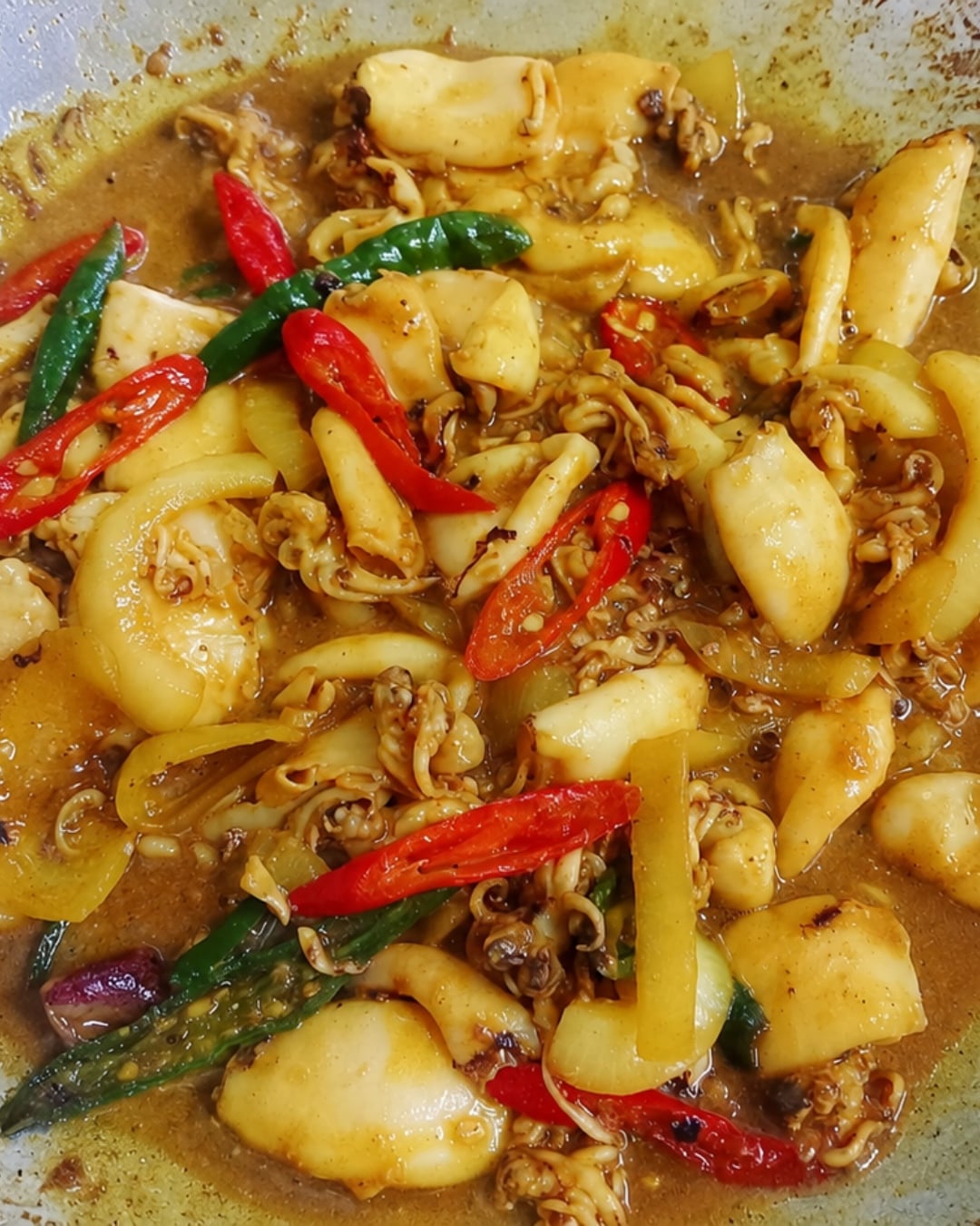 sotong sos tiram