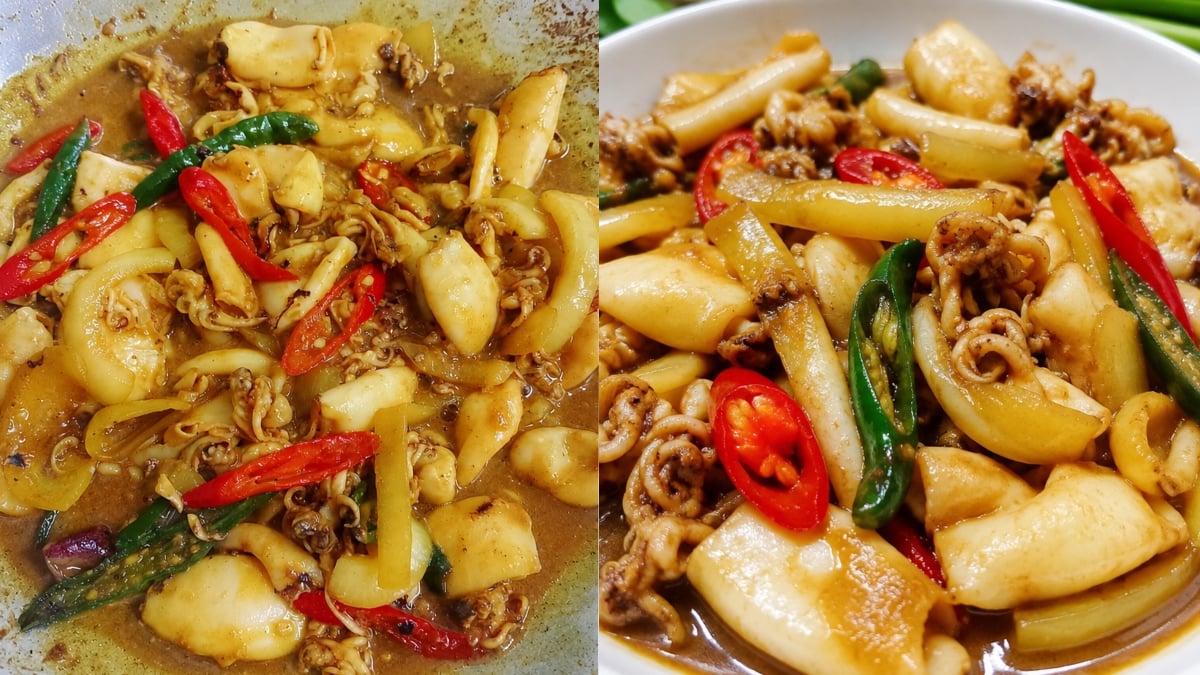 sotong sos tiram