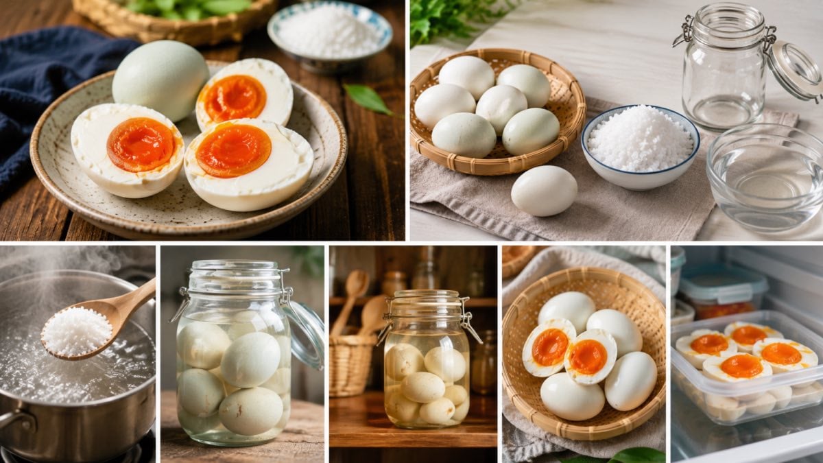 Tips Buat Telur Masin