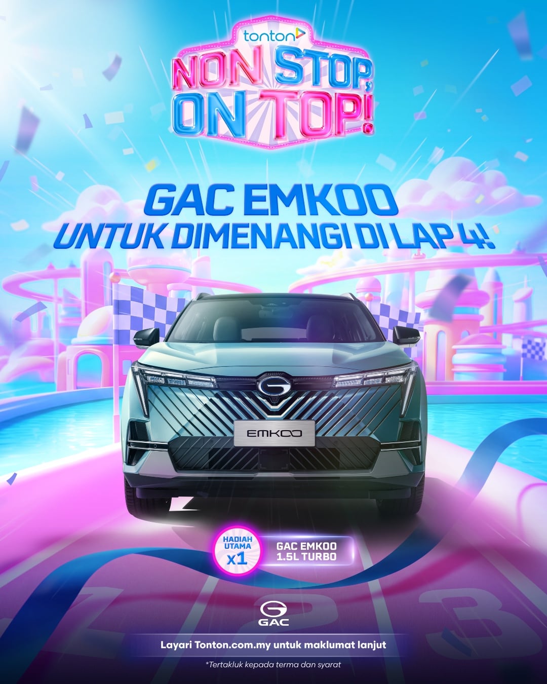 tonton non stop on top