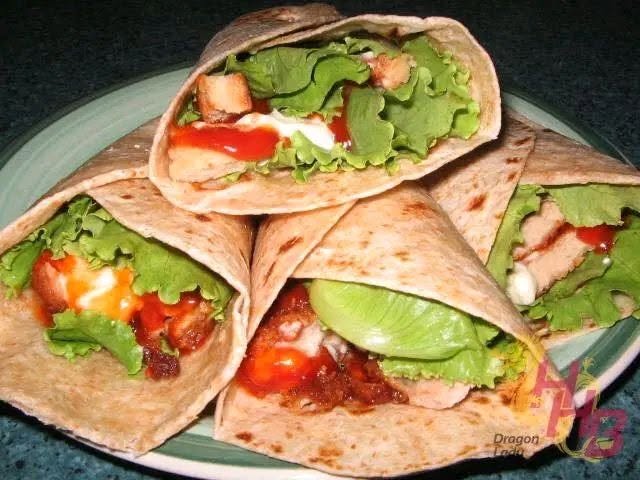 wrap ayam