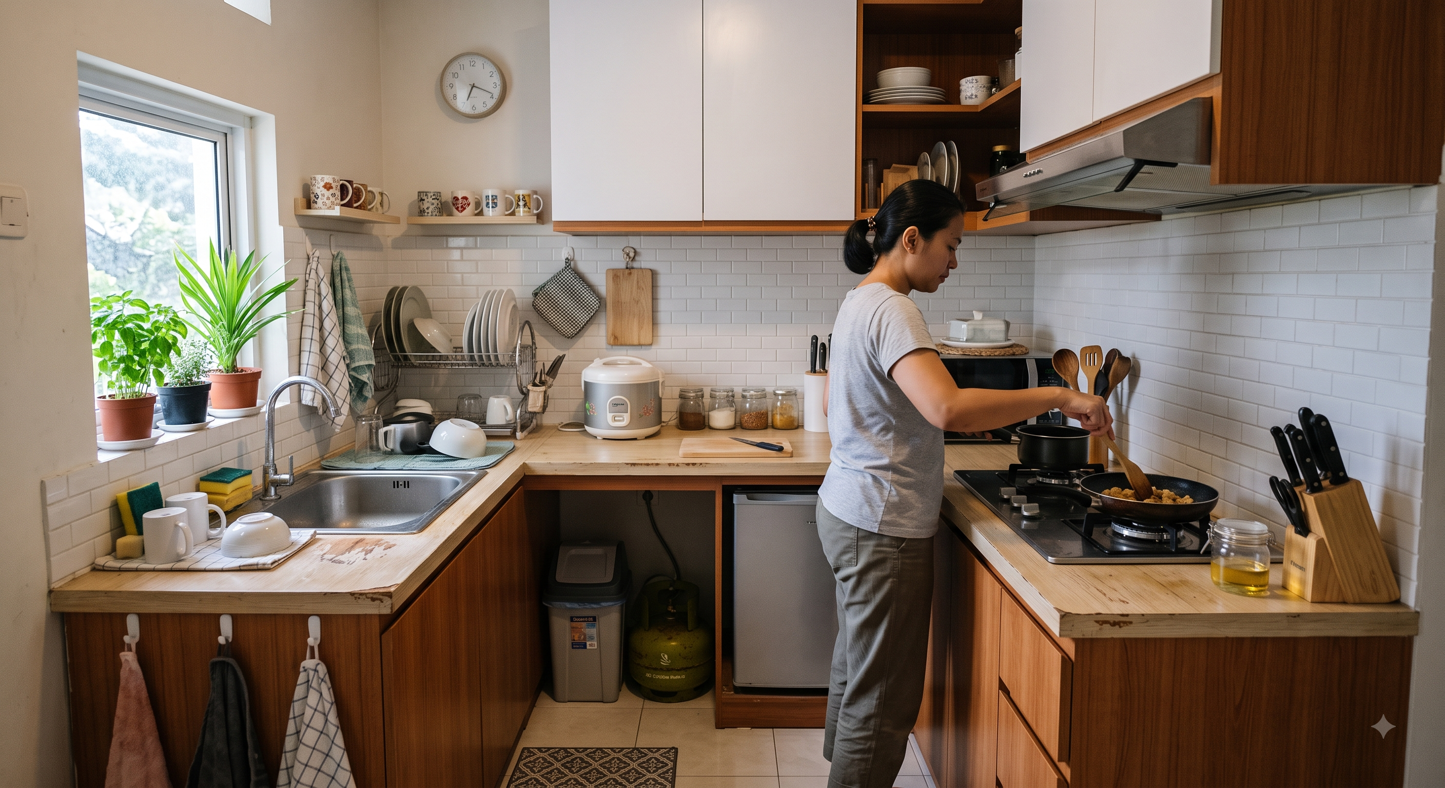 Dapur Kecil Tapi Barang Macam Kedai Runcit? Potong Bawang Pun Sempit, Ini 5 ‘Penyelamat’ Wajib Ada!
