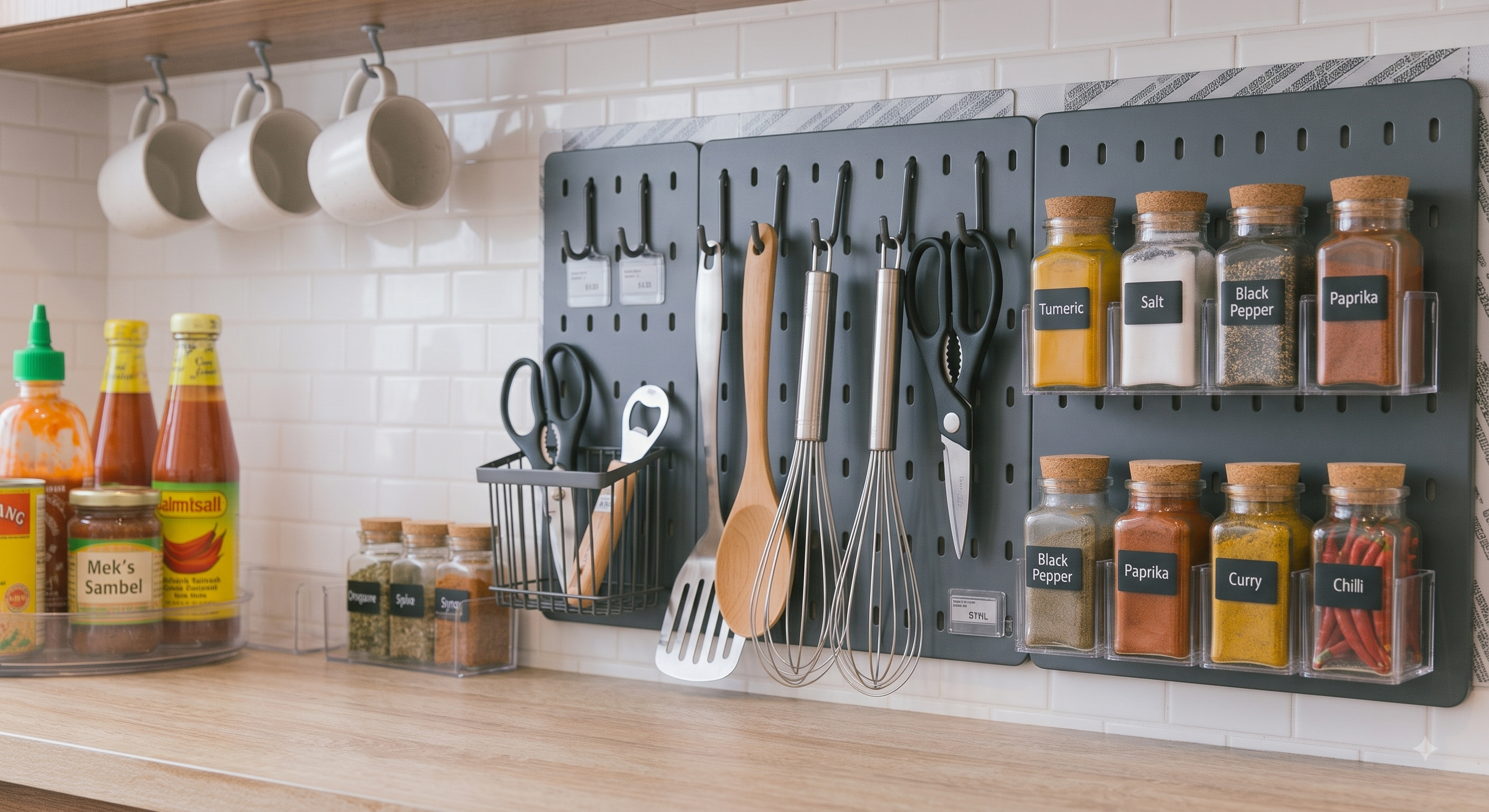 susun atur dapur sempit