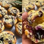 Blueberry Crumble Cupcake Gebu, Penuh Filling & Crumble Rangup…Confirm Jadi Kegemaran!