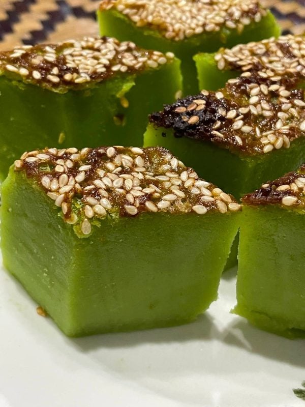 cara buat bingka pandan