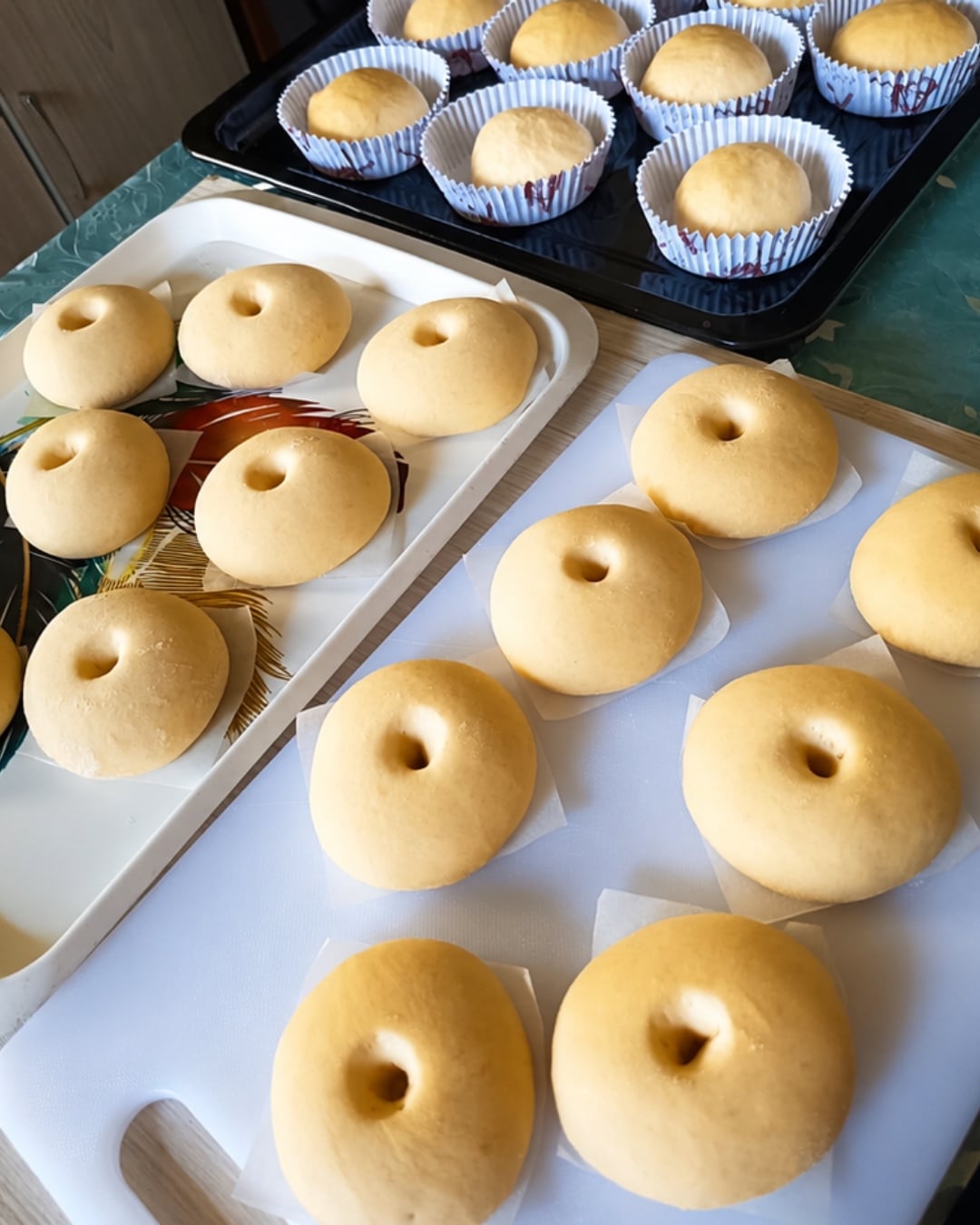 cara buat doh donut