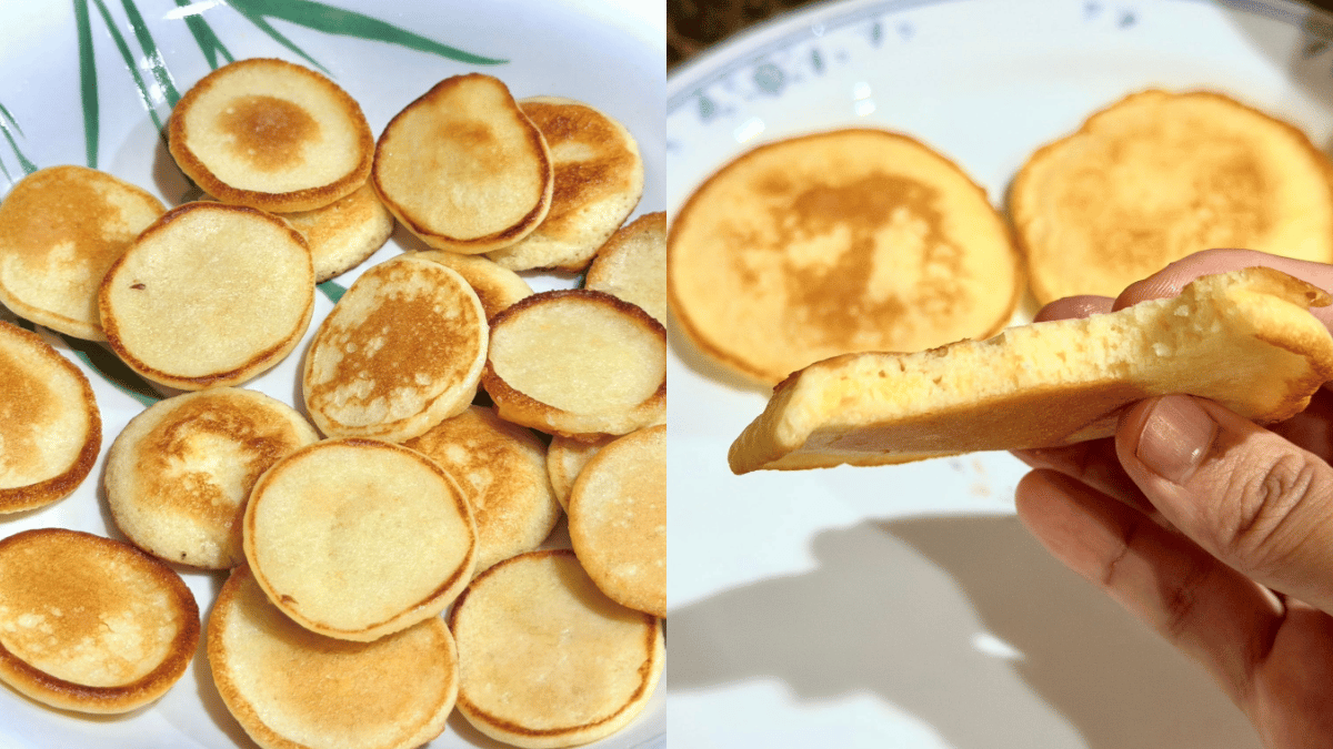 Cara Buat Pancake Gebu Guna 2 Bahan Utama Saja, Tetap Lembut Tanpa Guna Baking Powder!