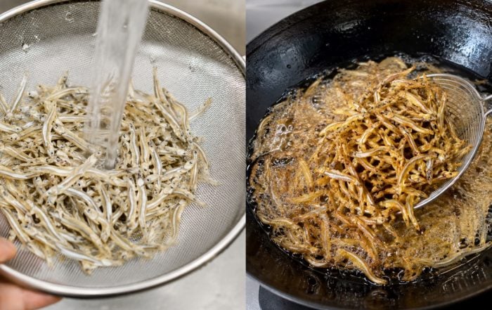 cara goreng ikan bilis