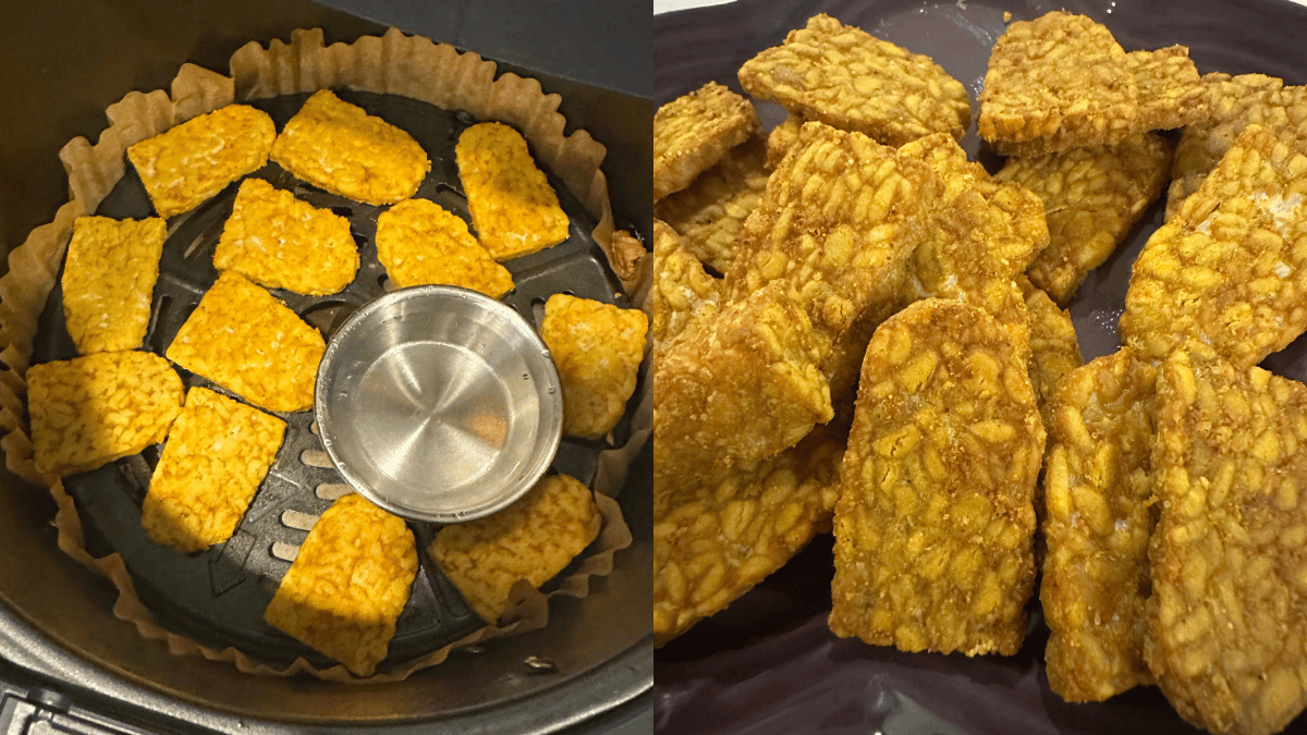 Cara Masak Tempe Guna Air Fryer, Rangup Sedang Elok & Tak Keras Macam Kerepek
