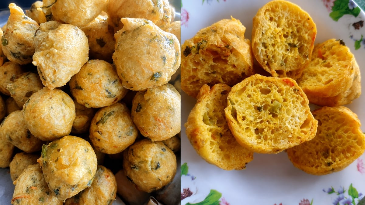 Cara Membuat Cucur Sayur Guna Tepung 1kg, Sekali Buat Memang Dapat Banyak