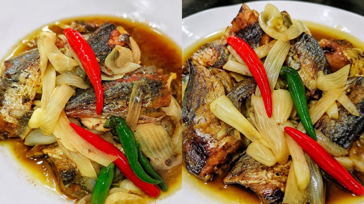 Ikan Goreng Masak Asam, Menu Ringkas Tapi Rasa Masam Pedasnya Buat Selera Makin Naik