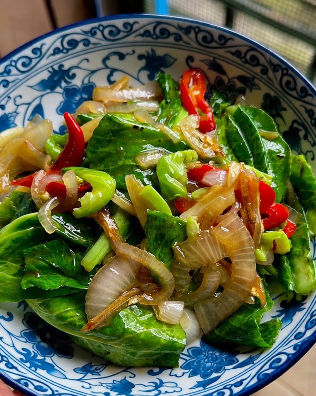 kailan goreng biasa
