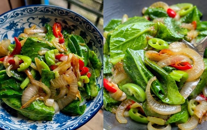 kailan goreng biasa