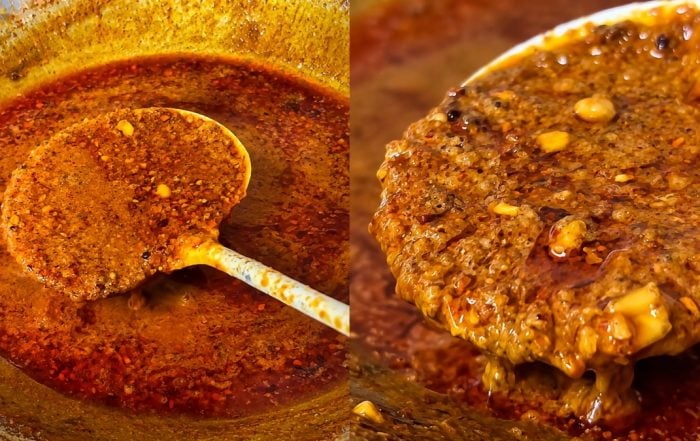 kuah kacang pekat
