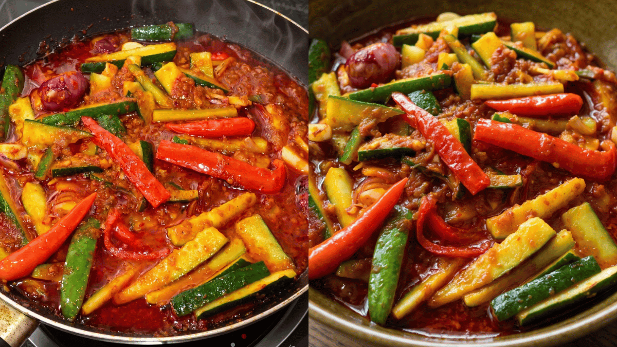 Resipi Acar Rampai, Lauk Sampingan Ini WAJIB Ada Bila Hidang Nasi Minyak & Nasi Hujan Panas