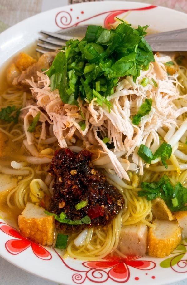 resepi bihun sup ayam
