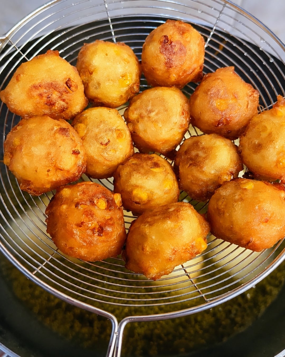 resepi cucur jagung manis