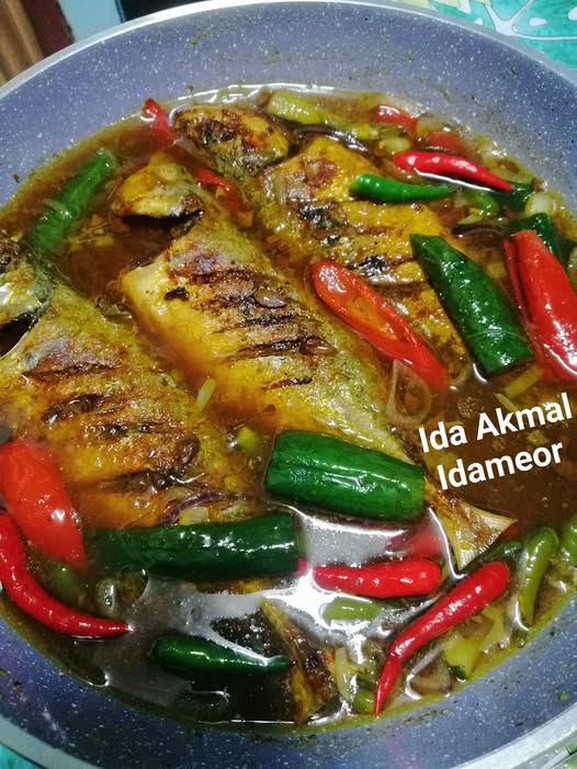 ikan masak taucu berkuah
