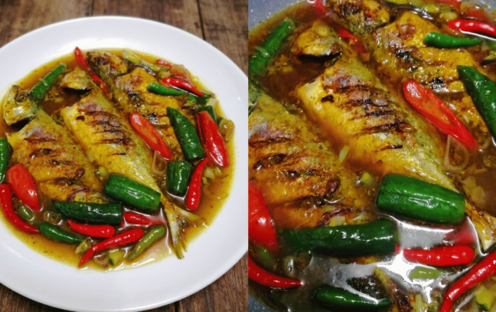 ikan masak taucu berkuah