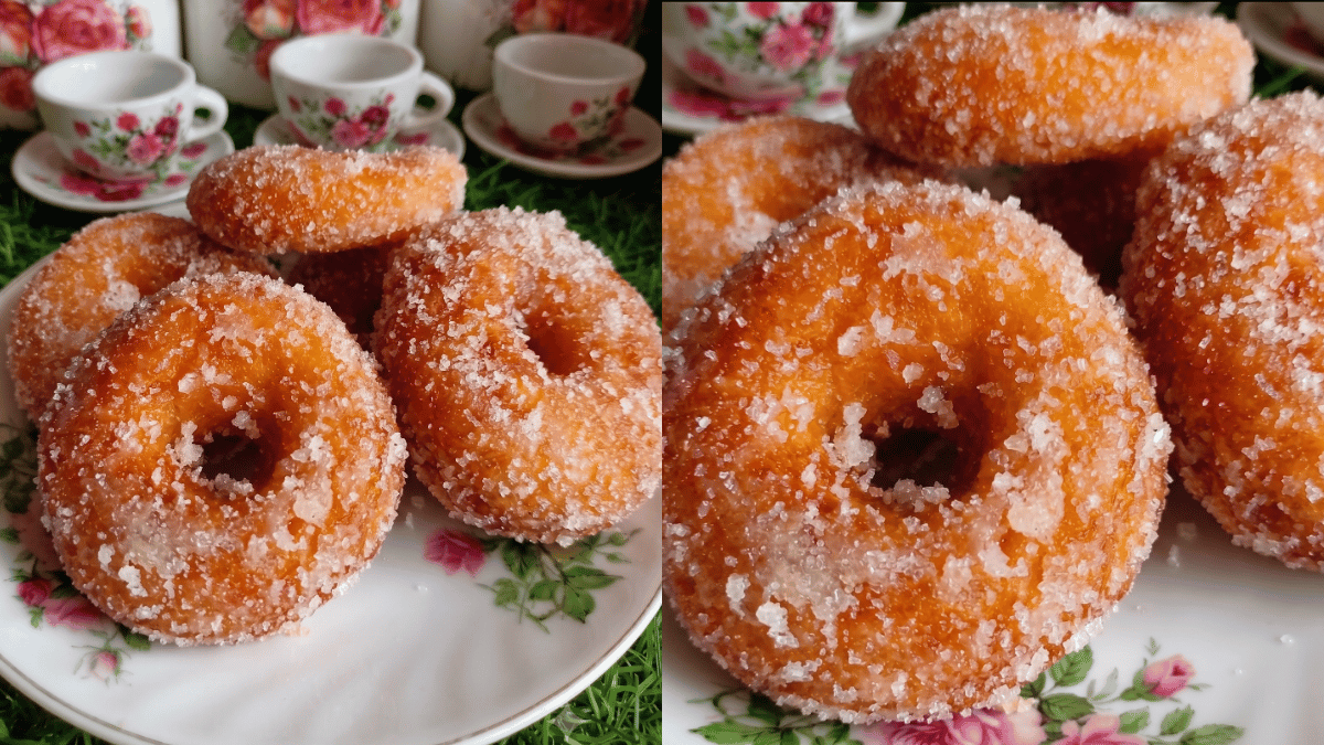 Resipi Keria Kentang Manis Bersalut Gula, Tak Sangka Guna Ubi Jenis Ini Pun Sedap Hasilnya