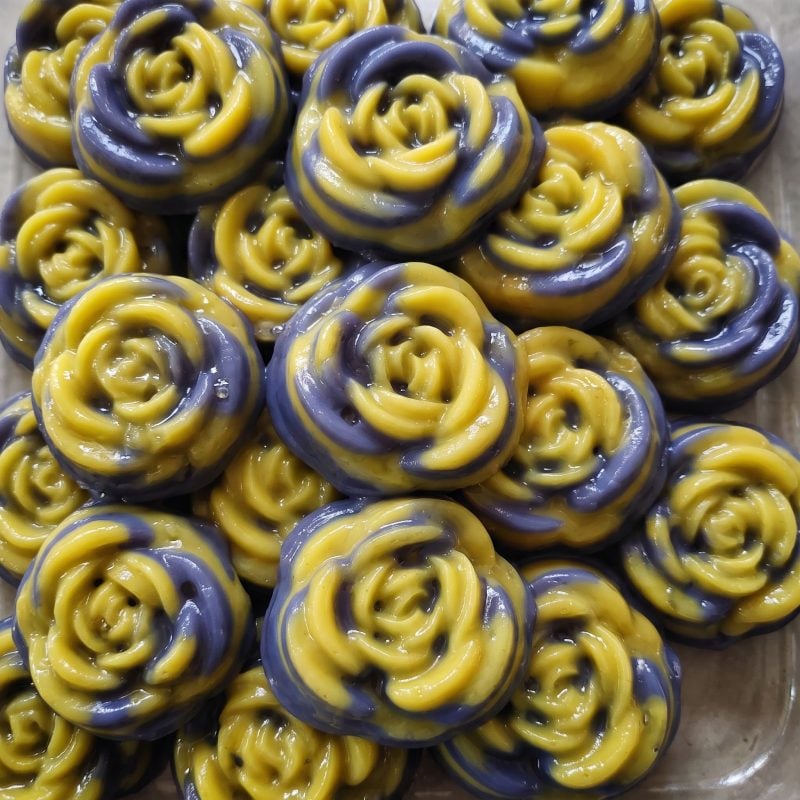 kuih lapis labu