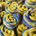 Resipi Kuih Lapis Labu Bunga Telang, Bukan Saja Cantik Tapi Rasa Lembut & Berlemak