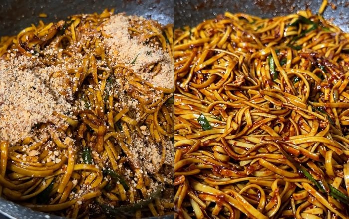 resepi mi sanggul goreng