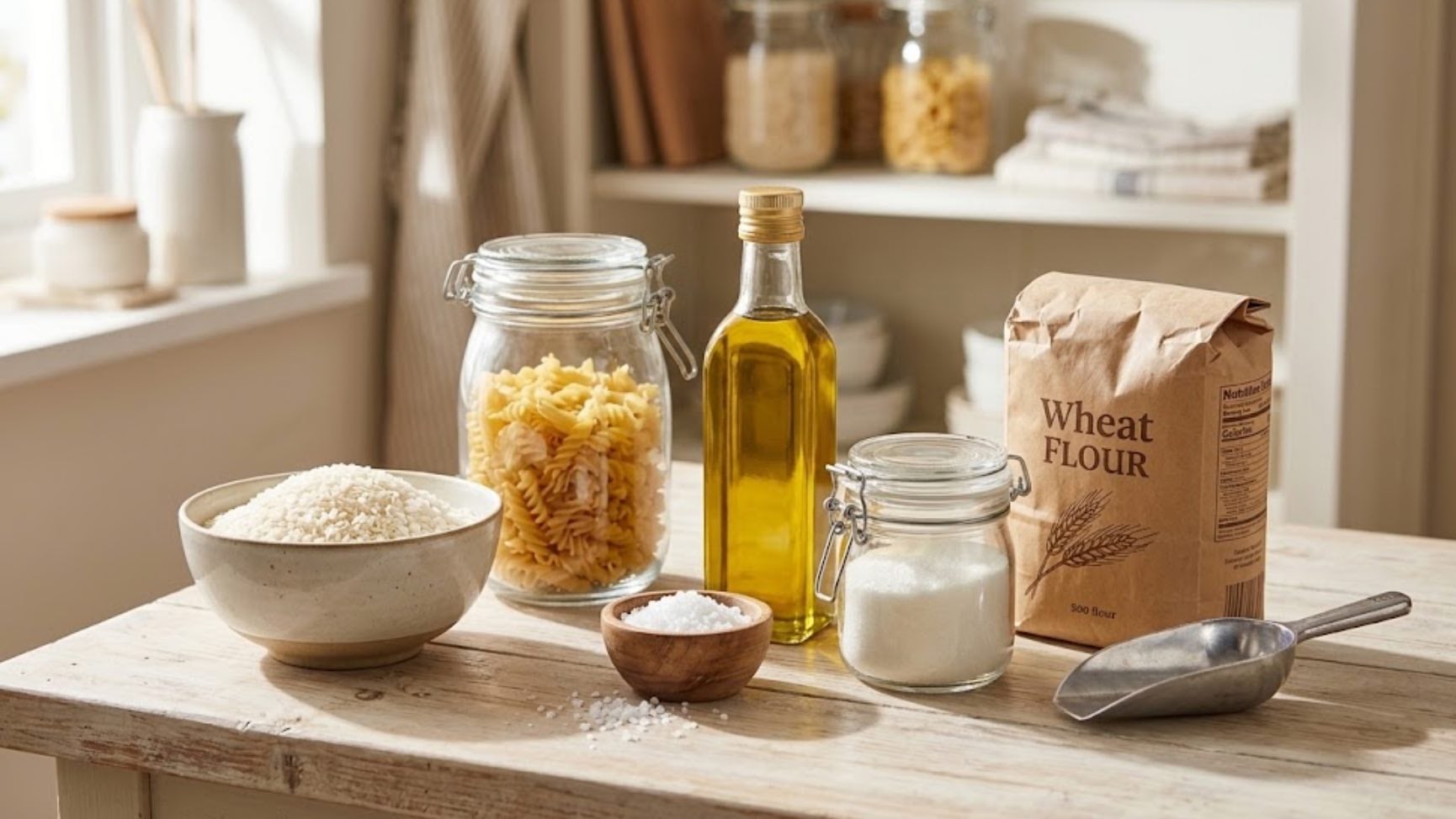 6 Bahan Dapur Yang Sekali Beli, Boleh Simpan Lama
