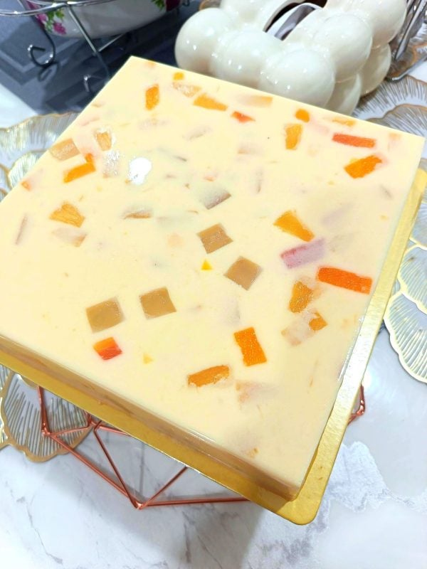 puding buah koktail