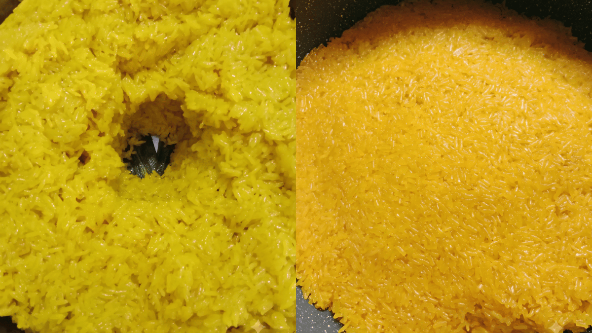 Resipi Pulut Kuning Kelantan Yang Lembut, Berkilat & Cukup Lemaknya, Jangan ‘Skip’ Langkah Kukus Dua Kali Ini