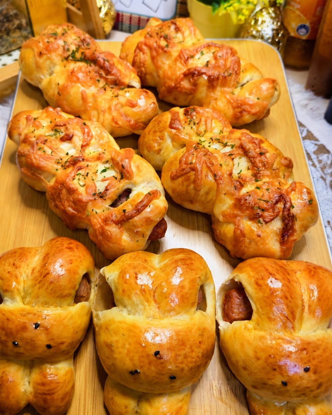 resepi roti sosej cheese