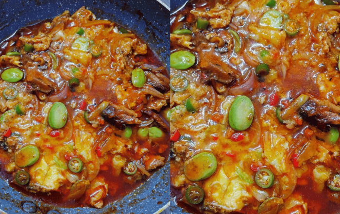 resepi sardin telur
