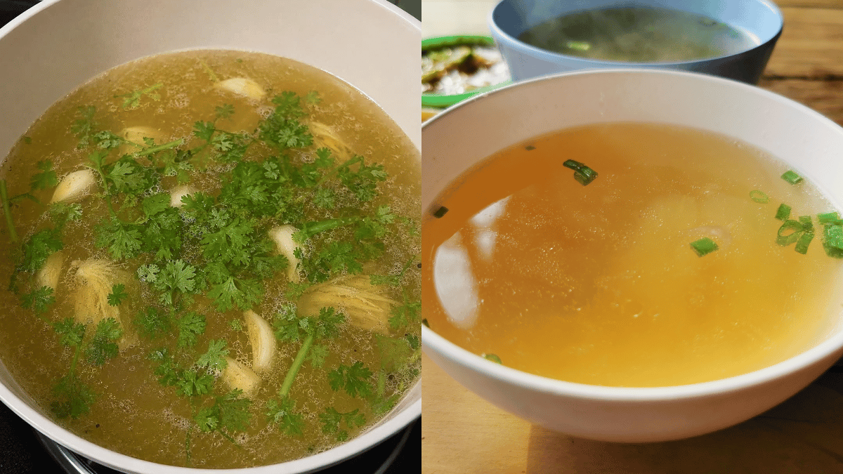Resipi Sup Kosong Ala Kedai Makan, Boleh Juga Dijadikan Kuah Asas Untuk Aneka Menu Sup