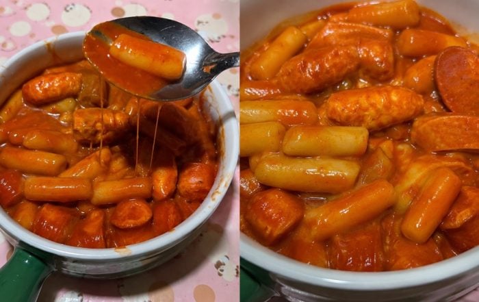 resepi tteokbokki simple