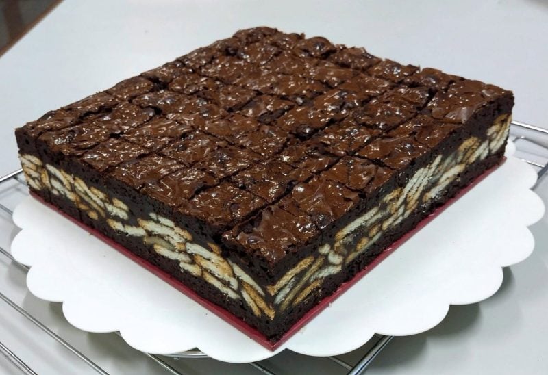 kek batik brownies