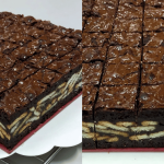 Resipi Batik Brownies, Sekali Buat Dapat 2 Pencuci Mulut Kegemaran Dalam Satu Loyang!