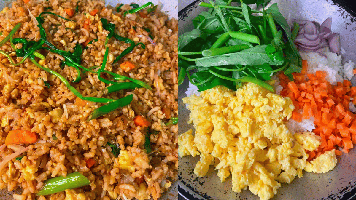 Resipi Nasi Goreng Terpaling Ringkas, Guna Bahan Ringkas Tapi Sedapnya Tak Boleh Bincang!