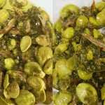 Resipi Sambal Hijau Petai Ikan Bilis Goreng, Makan Dengan Nasi Panas & Telur Mata Memang Nikmat!