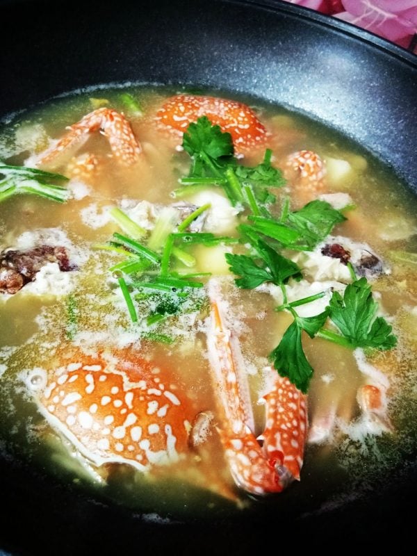 resipi sup ketam