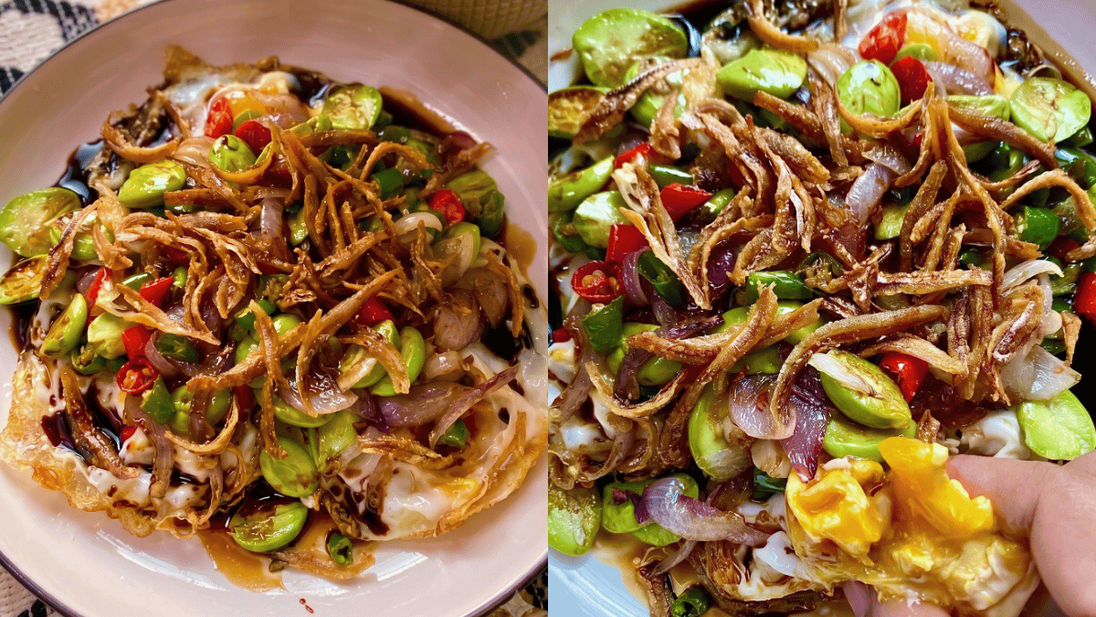 Resipi Telur Mata Bawang Cili Kicap, Ditabur Pula Dengan Ikan Bilis Rangup Yang Menyelerakan!