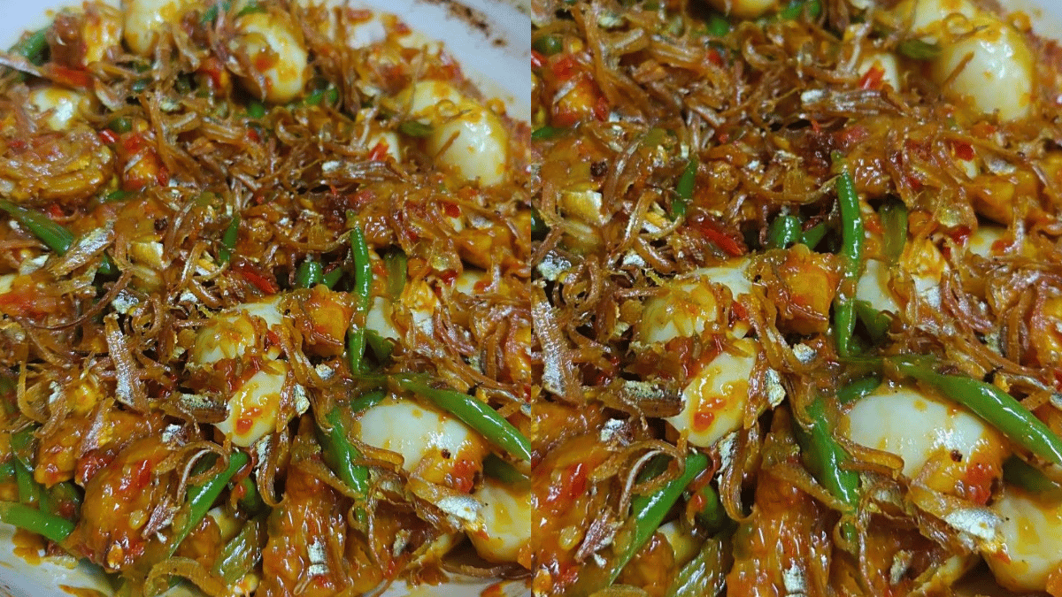 Resipi Telur Puyuh Tempe Berlada, Lengkap Dengan Tauhu & Ikan Bilis Rangup… Memang Meriah!