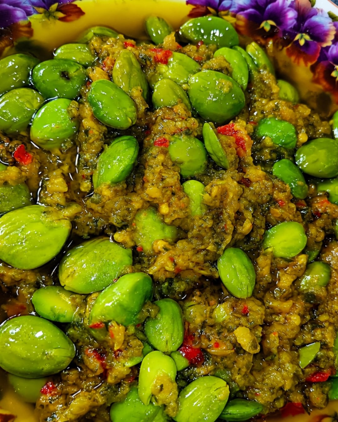 sambal tempoyak petai